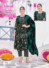 Jyotika Vol 1 By Kavya Alia Cut Printed Kurti With Bottom Dupatta Wholesale Shop In Surat